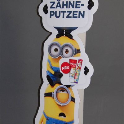 Colgate-Stanzfigur-Minions