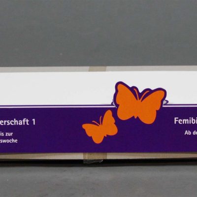 Femibion-Regalschiene